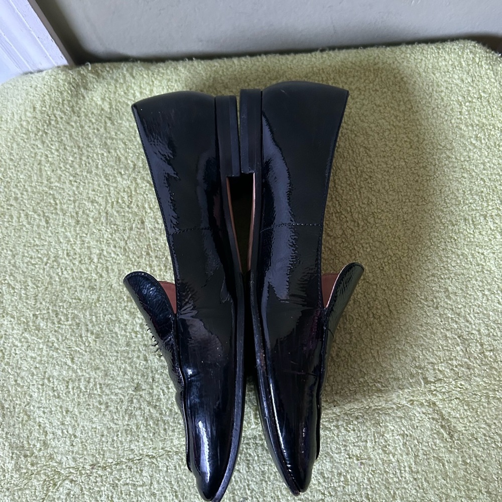 Kate Spade Black Patent Leather Loafers - Picture 9 of 11